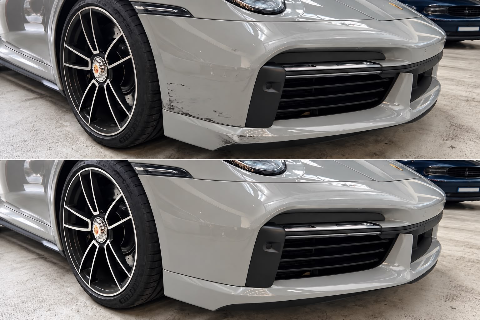Photo shows Car Body Repair Specialist